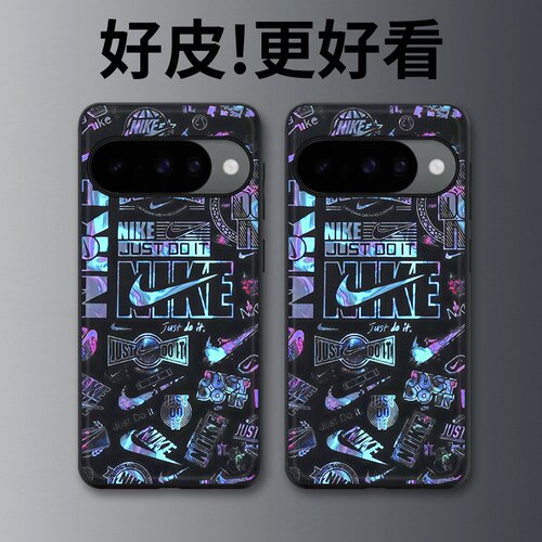 霓虹潮牌适用谷歌Pixel10手机壳皮纹Pixel9pro个性Pixel10proXL潮牌Pixel7皮革Pixel8pro/7pro/6a/8a保护套