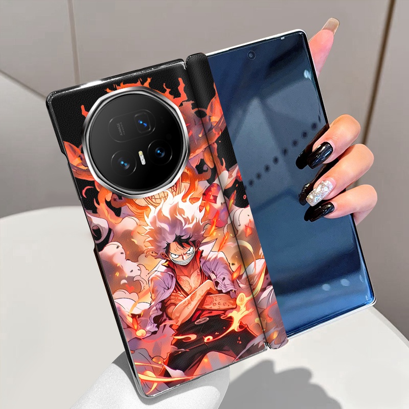 烈焰斗士适用荣耀MagicV5手机壳磁吸中轴MagicV3全包铰链MagicVs3折叠屏MagicV2高级电镀Vs2超薄防摔保护套
