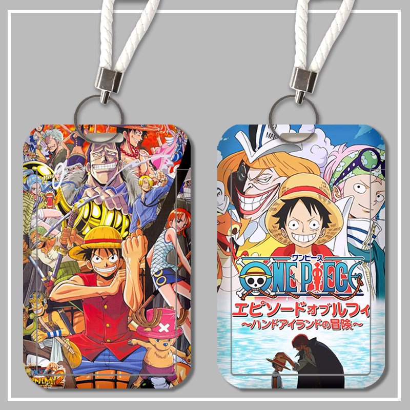 海贼王RED红发歌姬周边卡套学生校园水卡饭卡校牌门禁卡公交卡套