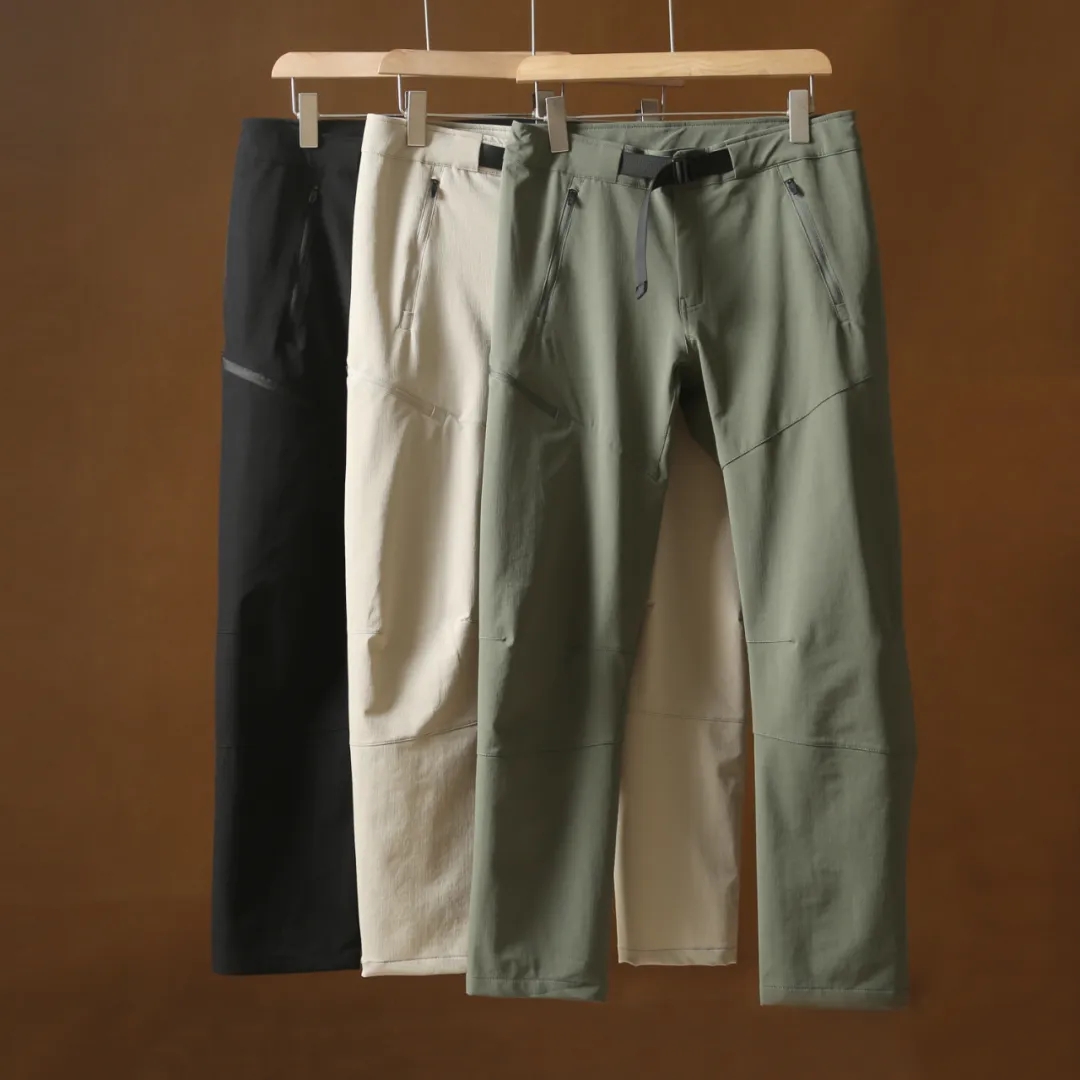 男士3D立体剪裁登山裤休闲裤