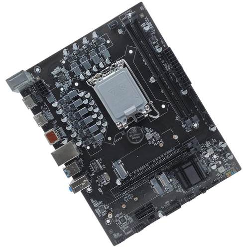 全新H610 DDR4台式机主板支持LGA1700针奔腾酷睿12代 DP HDMI VGA