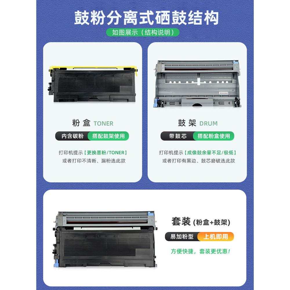 适用联想M7130粉盒M3120 M3220硒鼓M7020 M7030 M7120打印机墨盒