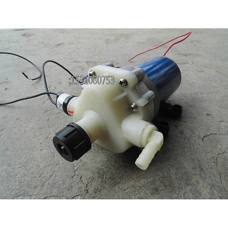 12V电动喷雾器打药机车载洗车器高压隔膜泵自吸水泵洗车泵