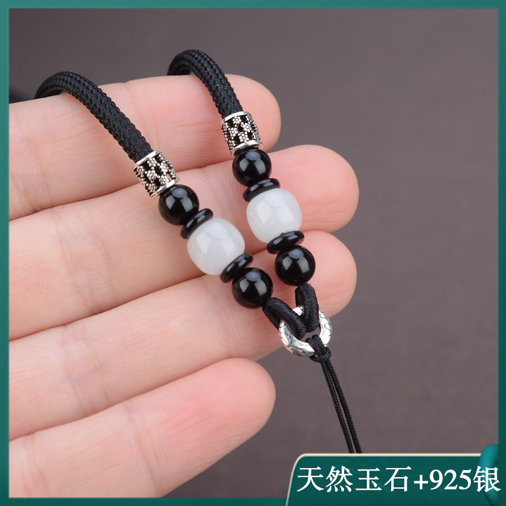 福绳百搭纯银优质项链绳子