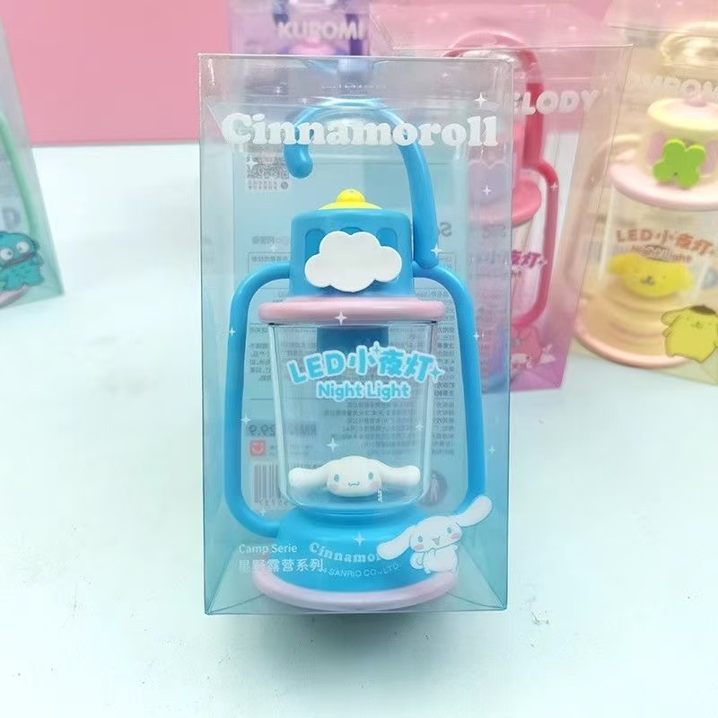 Sanrio characters星野露营系列LED小夜灯名创优品minso