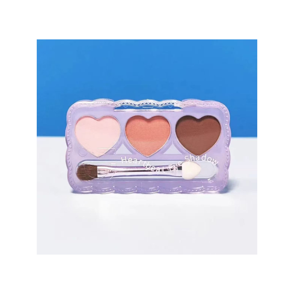 MINISO心动满格三色眼影03捕梦网名创优品新手持久修容