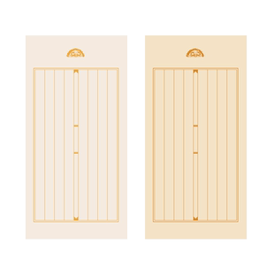 徽雨轩蜡染宣纸复古状元笺印谱写经手札空白信笺半生熟红八行信札硬软笔宣纸小楷作品抄经纸竖格散页印谱信纸