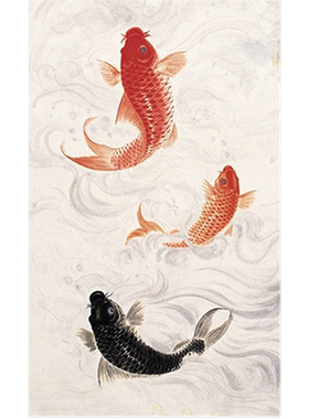 鲤鱼跃龙门diy数字油彩画