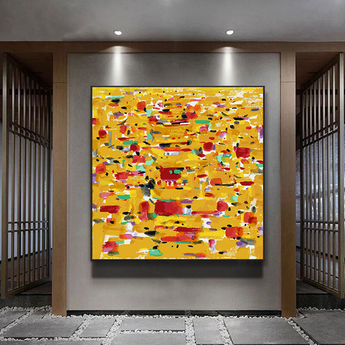 大本营diy数字画紫禁城抽象风景