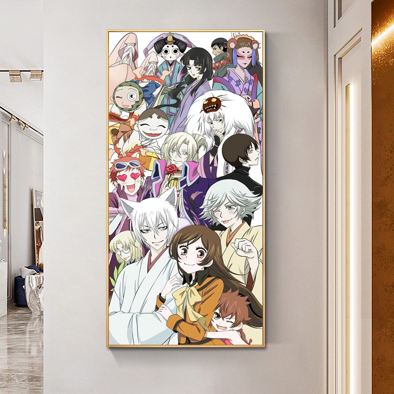桃园巴卫奈生生全员diy数字油画 手绘填色油彩画儿童房卧室挂画