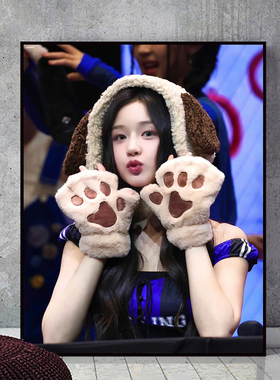 韩国女团郑雅娴 pharita泰国唱跳歌手diy数字油画手绘填色油彩画