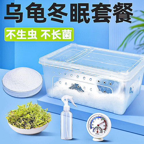 乌龟冬眠吸水树脂保湿透气干净