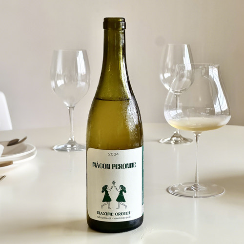 芝麻香 Maxime Crotet 酷泰小女孩霞多丽白葡萄酒 勃艮第热门酒款