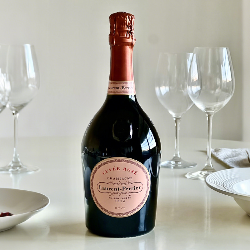 Laurent-Perrier 罗兰百悦桃红香槟NV 法国原瓶进口葡萄酒图片