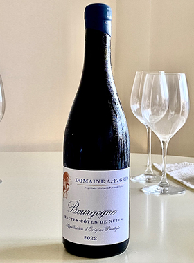 VR村的小里奇堡园 AF Gros上夜丘干红黑皮诺 法国勃艮第名庄佳选