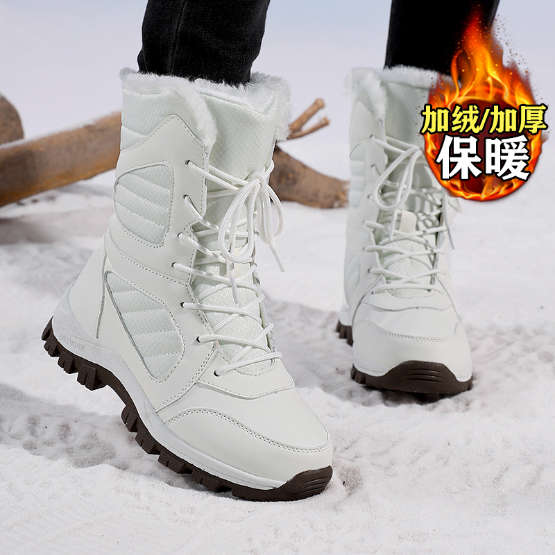 东北防寒保暖雪地靴女防水防滑