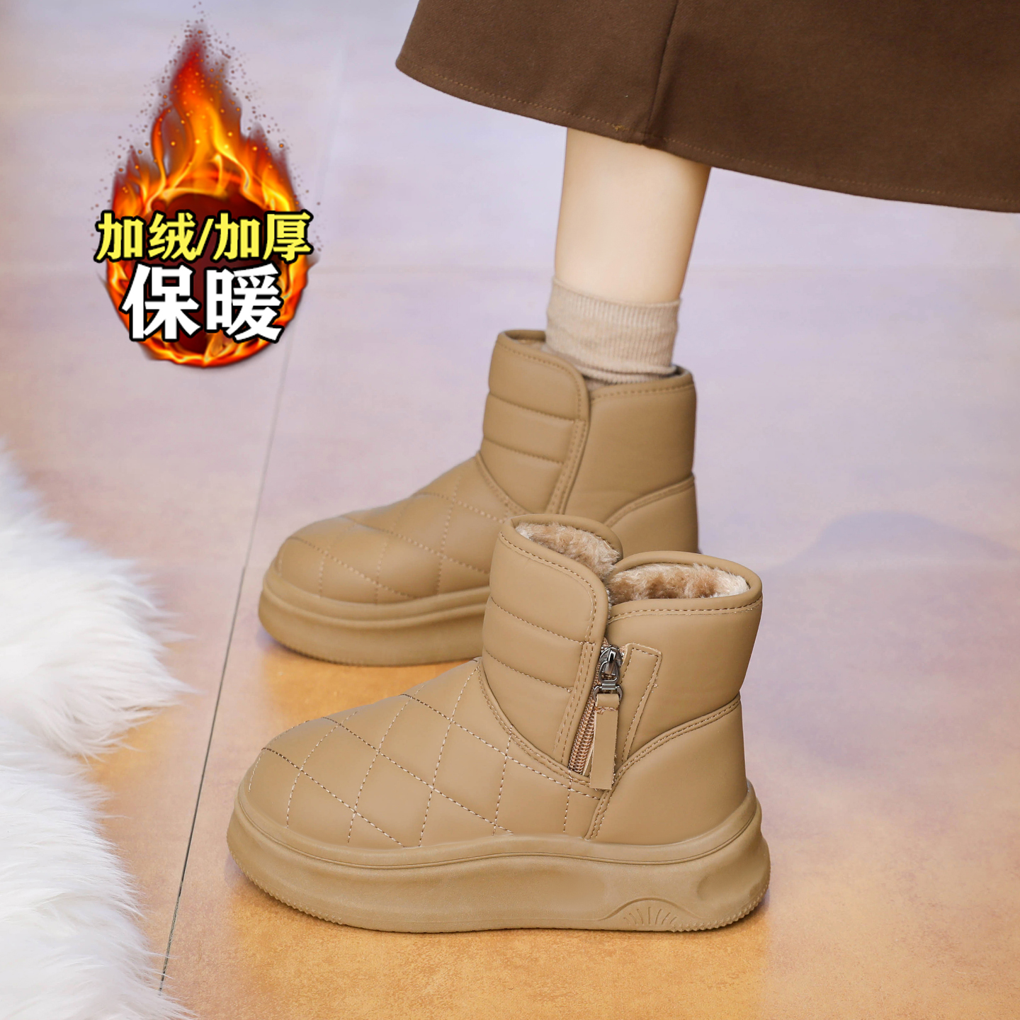 【赵露思同款】巨好看雪地靴子女