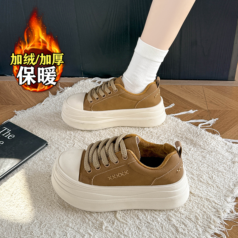 【赵露思同款】巨好看加绒棉鞋女