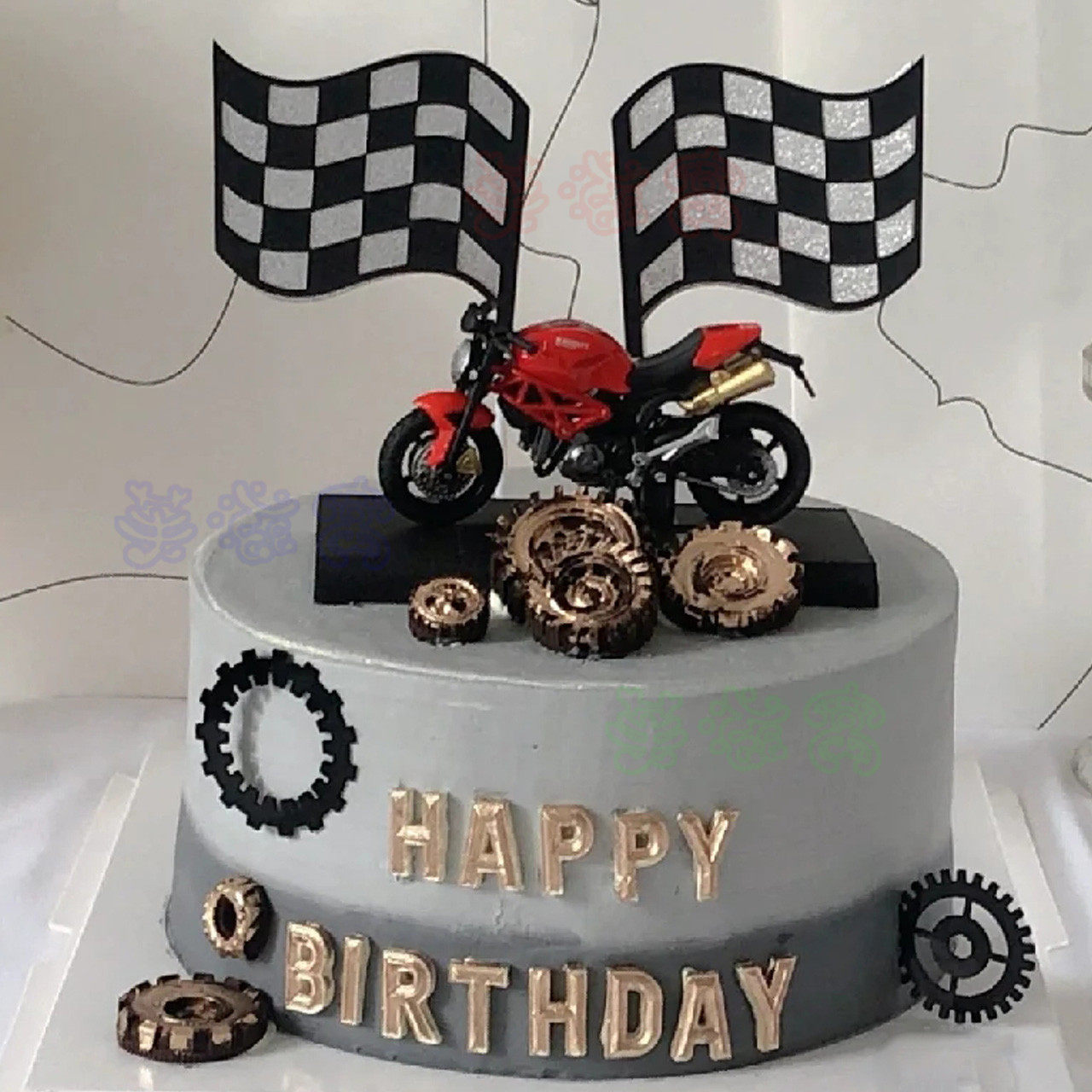 新款男士男孩生日蛋糕男生款父亲爸爸老公友麻将中年全国同城配送