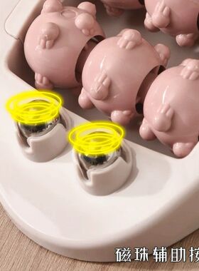 家用滚轮足底按摩器 磁滚珠脚底按摩器材 揉捏式指压 脚底穴位放
