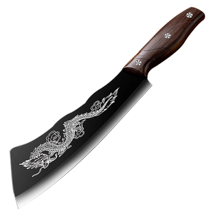 屠龙斩骨刀家用砍骨头专用刀屠夫商用剁骨刀菜刀坎牛大骨刀砍柴刀