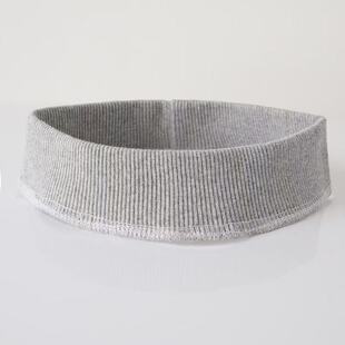 衣领羽绒服领口防脏套头螺纹领子保护套棉衣圆领配件罗文护领针织