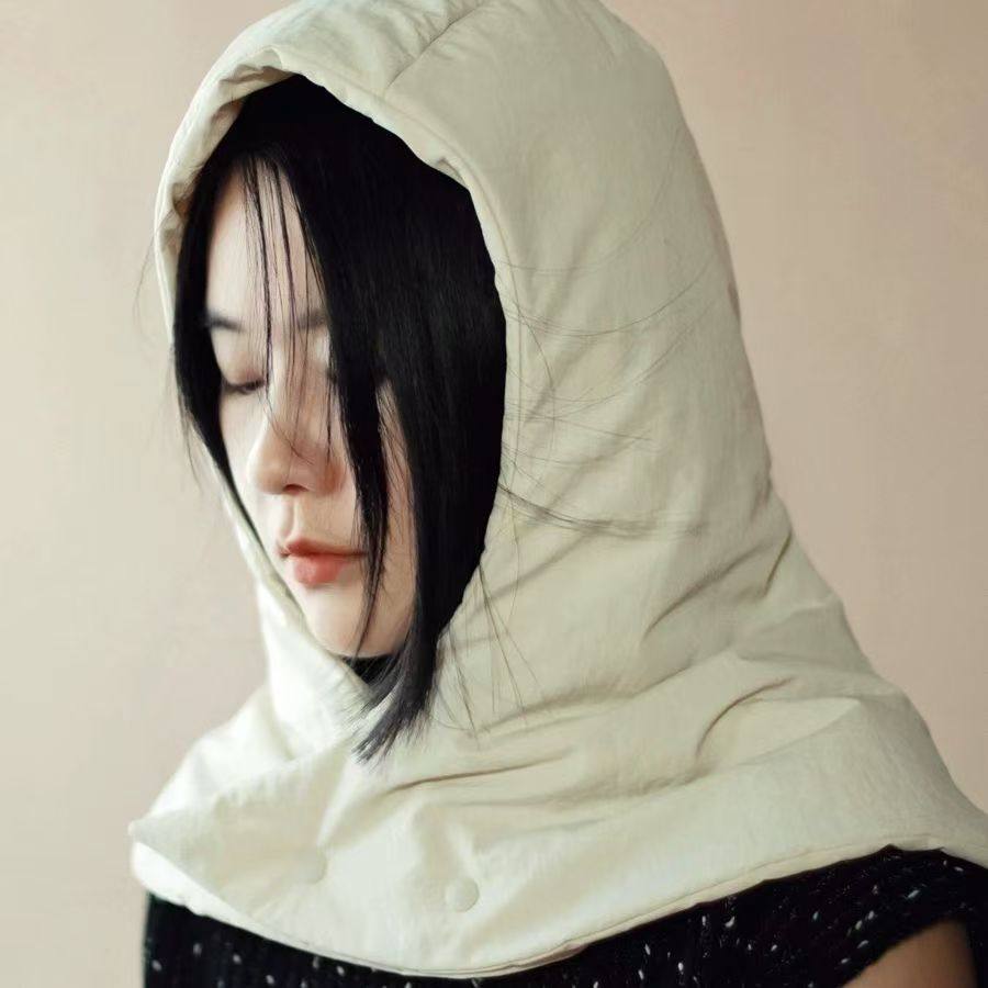 羽绒衣服帽子配件单买棉衣领子单独两件可拆卸