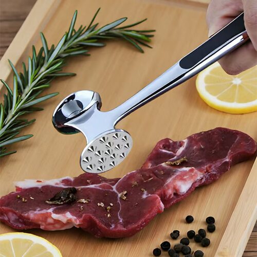 家用双面敲肉锤锌合金牛