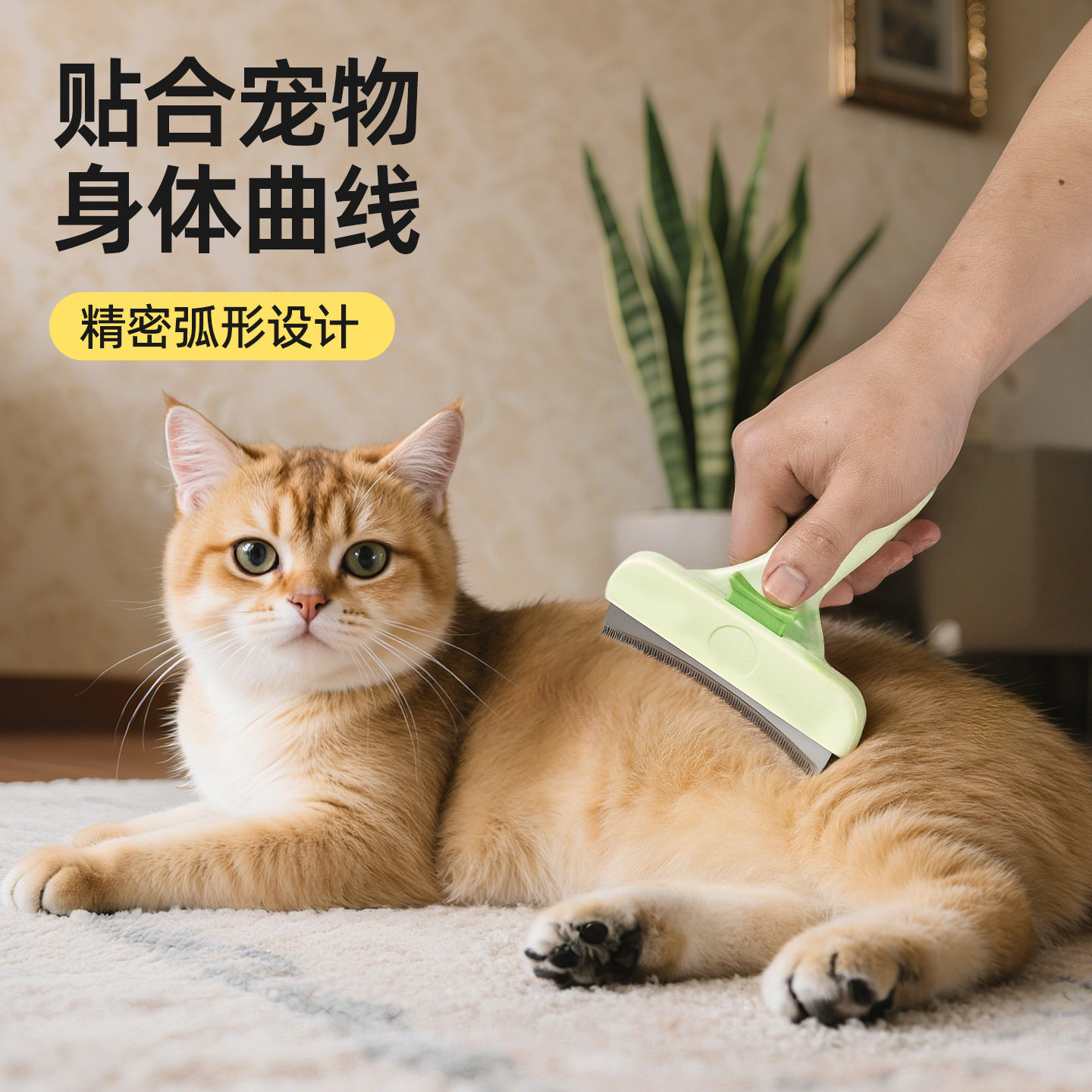 猫毛打薄器猫咪梳毛去浮