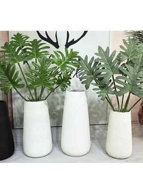 仿真植物龟背叶大叶插花