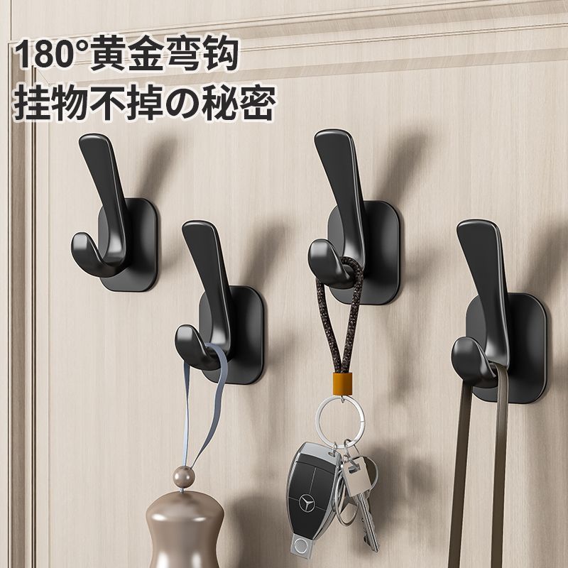 免打孔挂钩鞋柜衣服壁挂