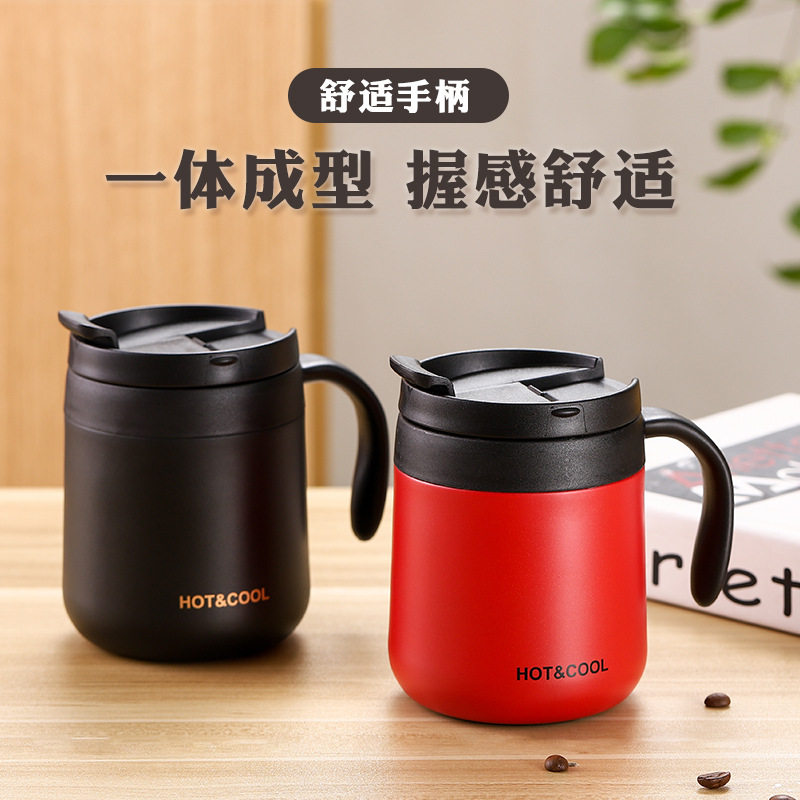 不锈钢咖啡杯双层真空304