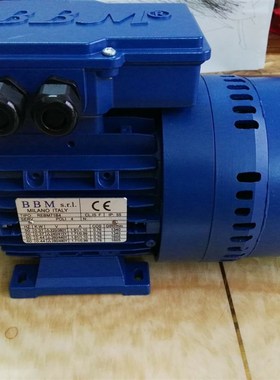 现货意大利BdBM电机FEBM132M6 5.5KW B3/B5/B14 BBM交流刹车电机