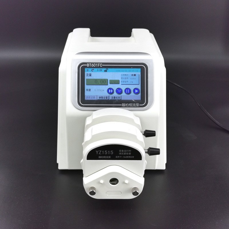 融柏BT601LC蠕动泵2280mL/min触I摸屏控制高精度液体灌装恒流泵
