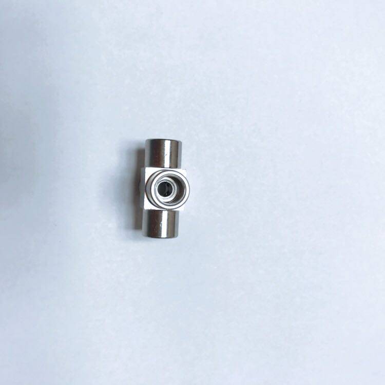 一分平牙 g1/8 不锈钢内螺纹四通接头 等径4通 内牙内丝 材料304