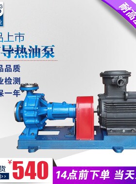 RY导热油泵大流量风o冷式离心泵高温热油泵可用作锅炉循环热油输