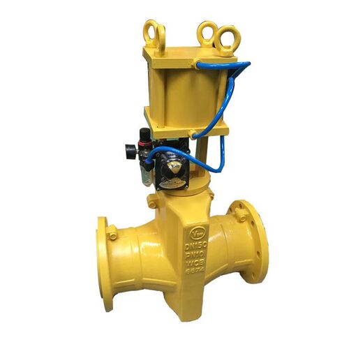 GJ41Xd-10C 铸钢管夹阀 WCB碳钢手动法兰式胶管阀 手动阀门管夹阀