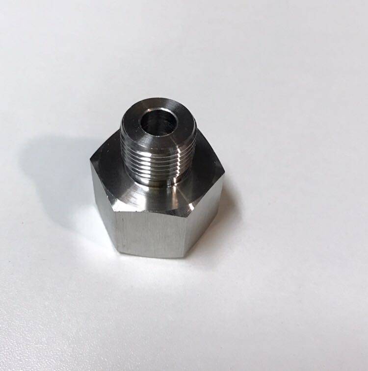5 不锈钢内外丝接头 内螺纹npt1/2 外螺纹m18x1.