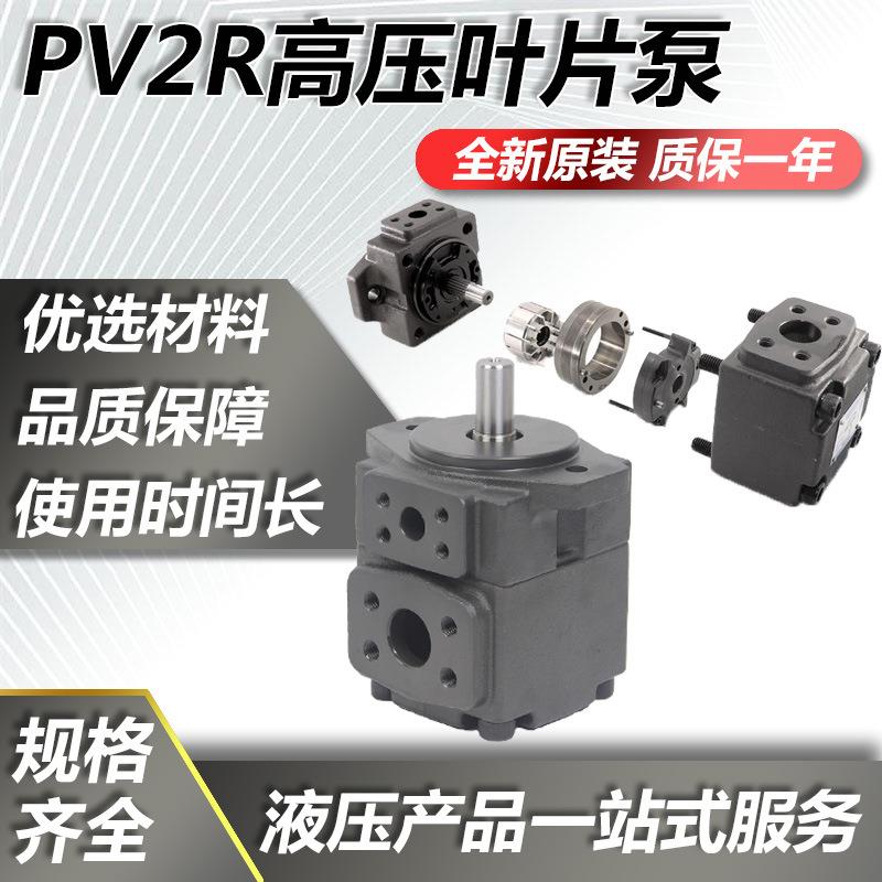 液压油泵PV2R系列液压站配件高压叶片泵 PV2R2系列液压泵 叶片泵