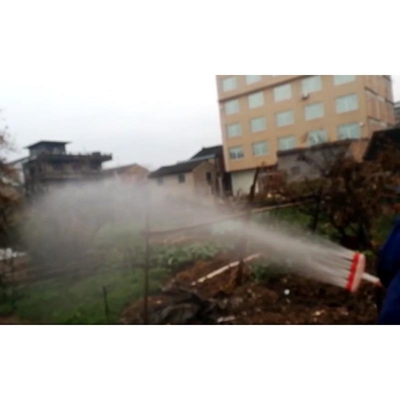 包邮1寸1.2寸汽油机水泵塑料浇水喷头农用雾化可调浇菜洒水水枪