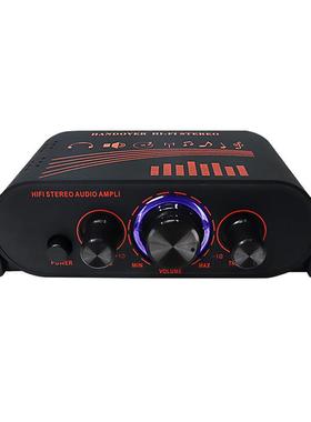 AK170车载家用12V双20W 小功放-黑色