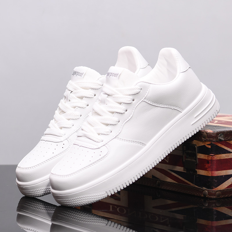 休闲运动春季空军低帮一号小白鞋男鞋百搭夏透气休闲板鞋情侣增高