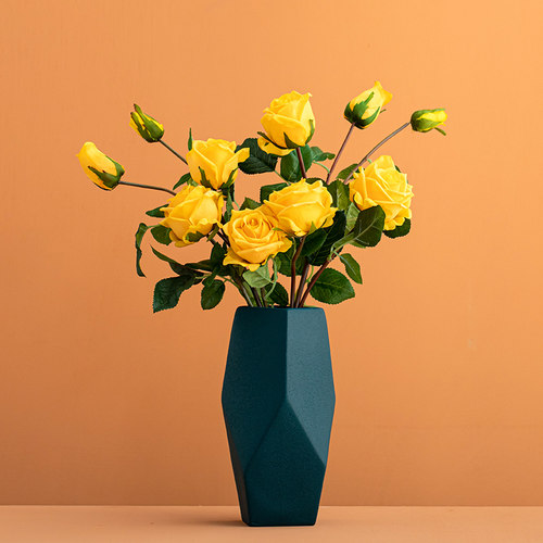 陶瓷北欧莫兰迪桌面装饰摆件插花