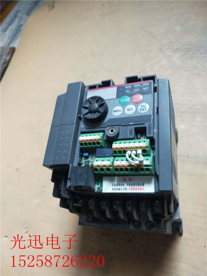 d700系列变频器fr-d740-0.4k-cht 380v 0.4kw 测试包好库存