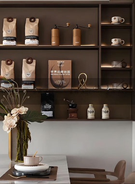 手磨咖啡主题咖啡豆杯子饰品摆件