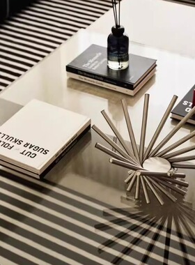 ins韩风不锈钢水果篮托盘线型果盘/达芬奇果盘创意造型装饰摆件