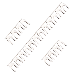 恩爵RSK短路边插片7.62mm栅栏式端子汇流排U型4位短接片连接条10A