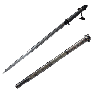 干将莫邪胡小军龙泉市宝剑收藏一体刀剑冷兵器镔铁冷月剑未开刃