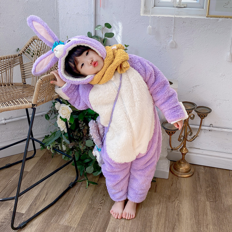 儿童小兔子衣服女童家居服