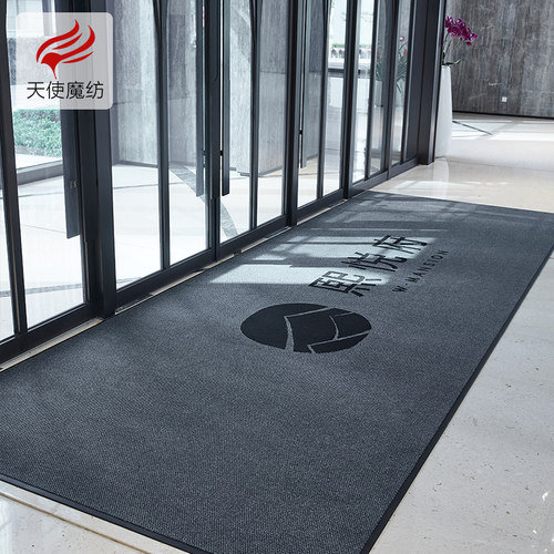 天使魔纺商用酒店门口简约地毯